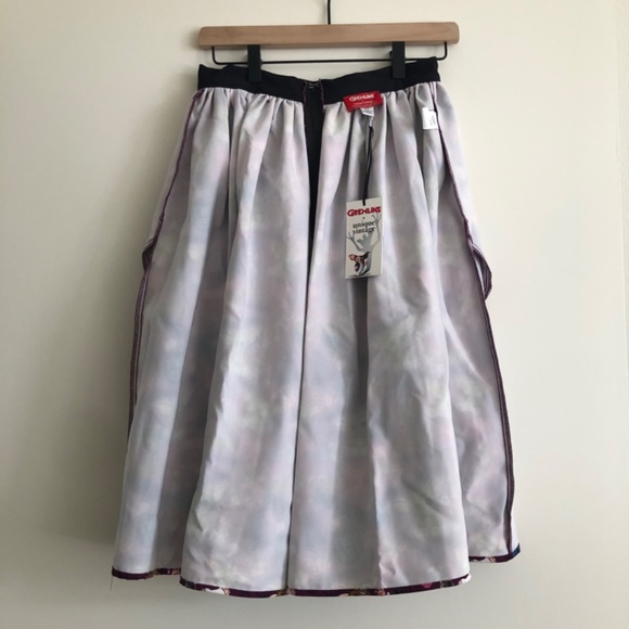Gremlins x Unique Vintage Mogwai Rules Print Jayne Swing Skirt, NWT - Picture 11 of 11